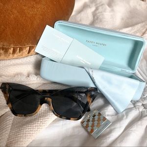 NWT⚡️KAREN WALKER SUNGLASSES⚡️Sweet Cat Crazy Tort